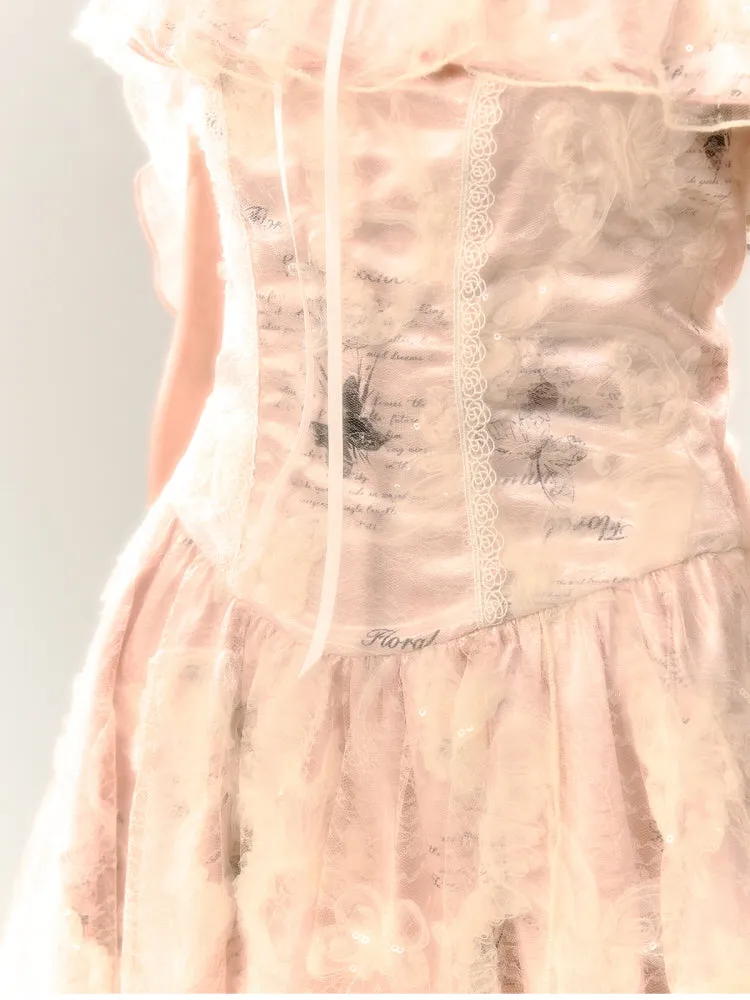 Romantic Lace Off-Shoulder Dress
