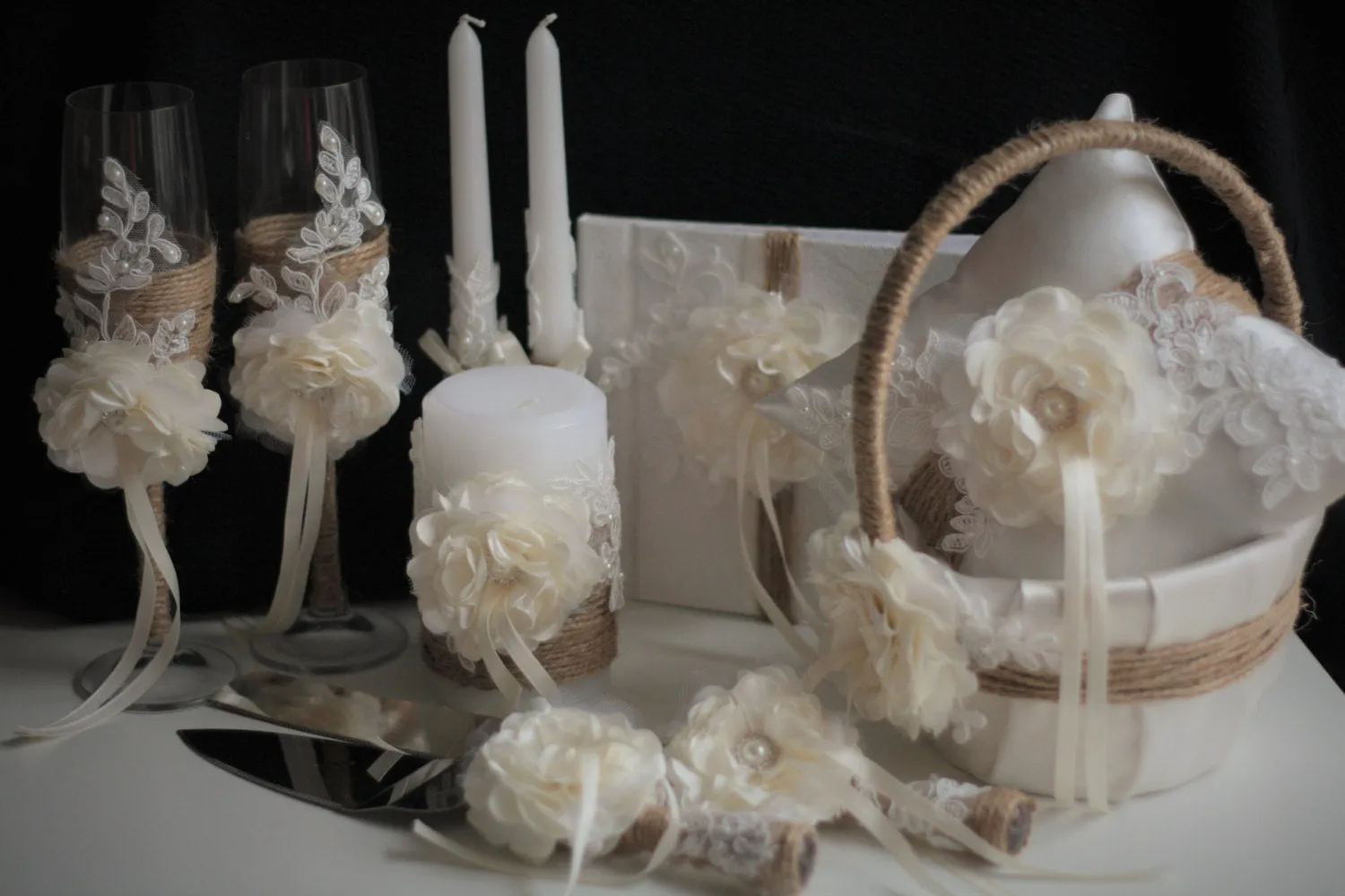 Rustic Flower Girl Basket