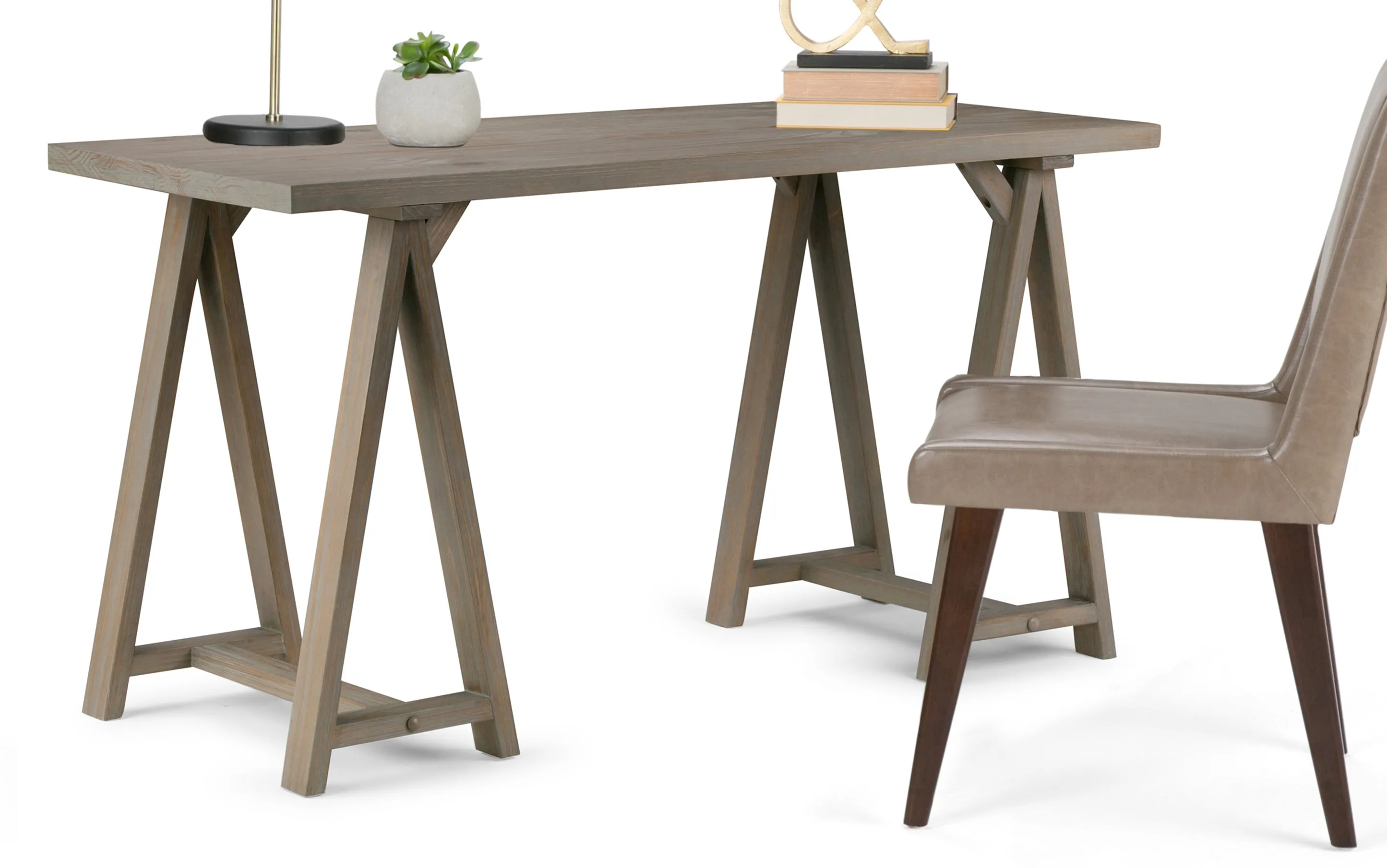 Sawhorse Writing Desk