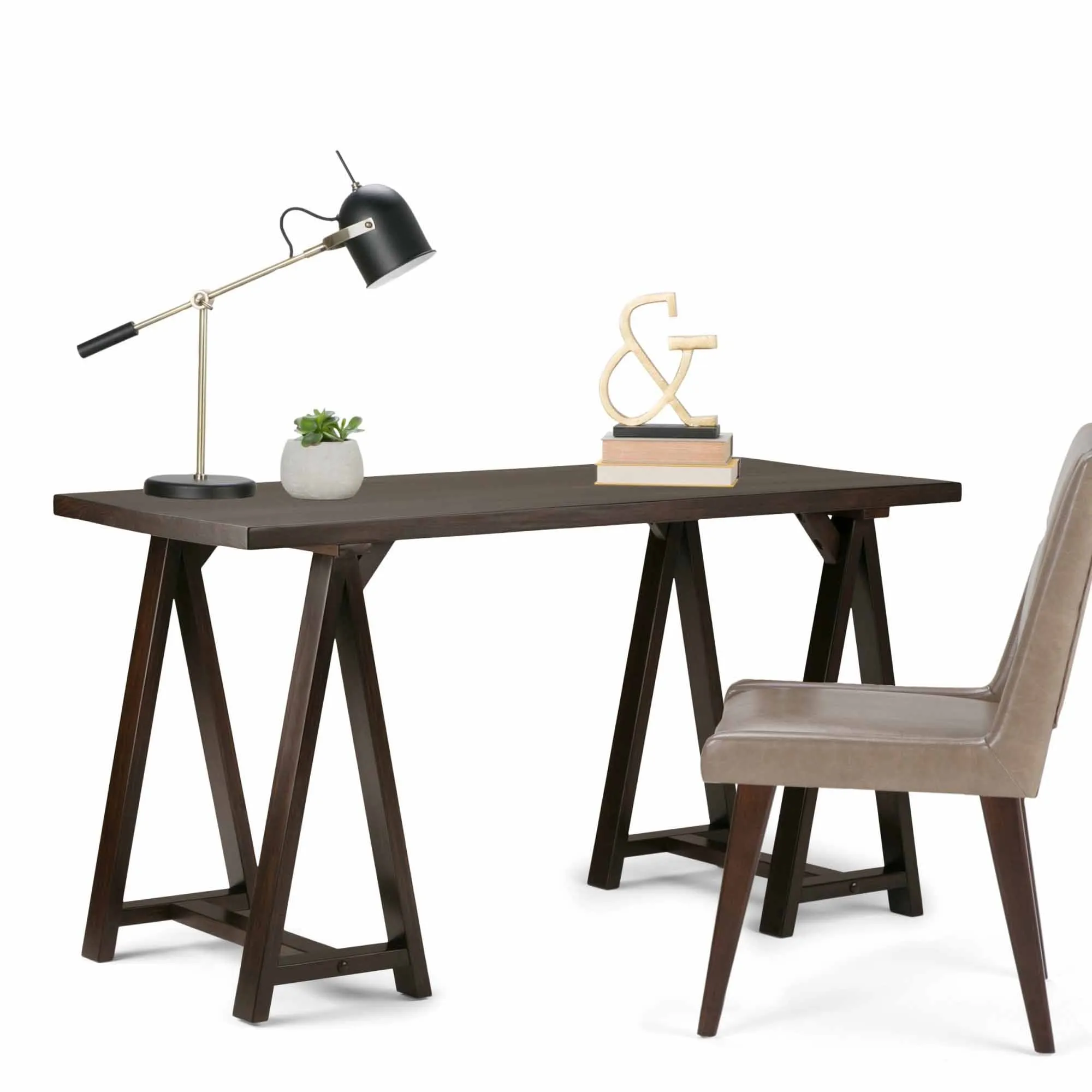 Sawhorse Writing Desk