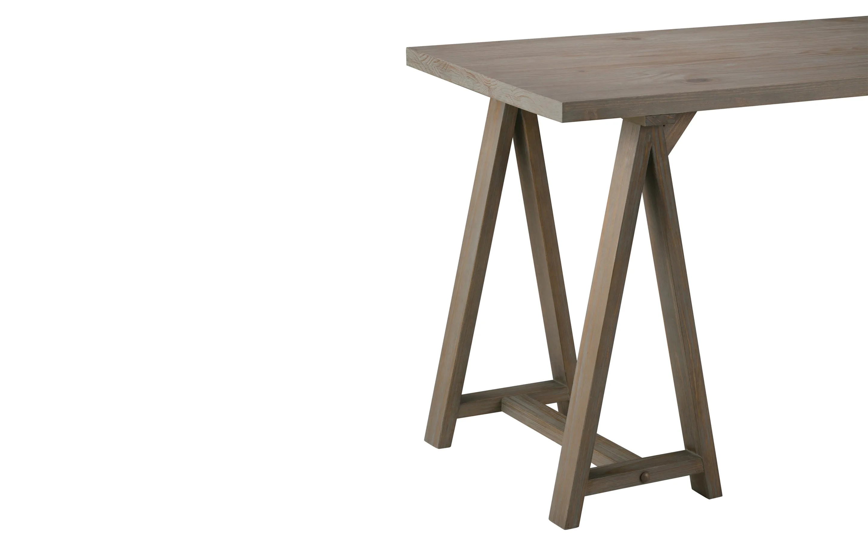 Sawhorse Writing Desk