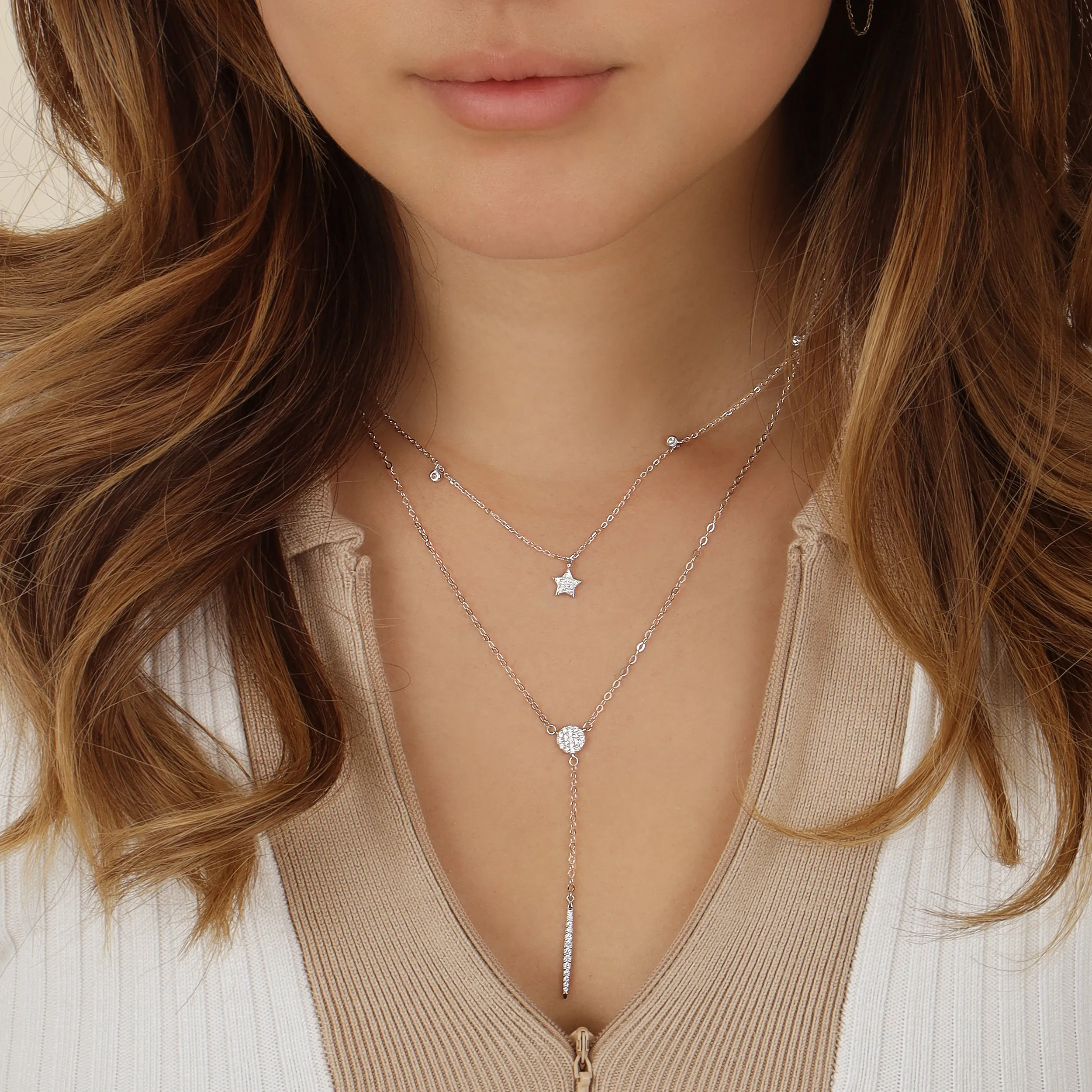 Star and Stone Necklace
