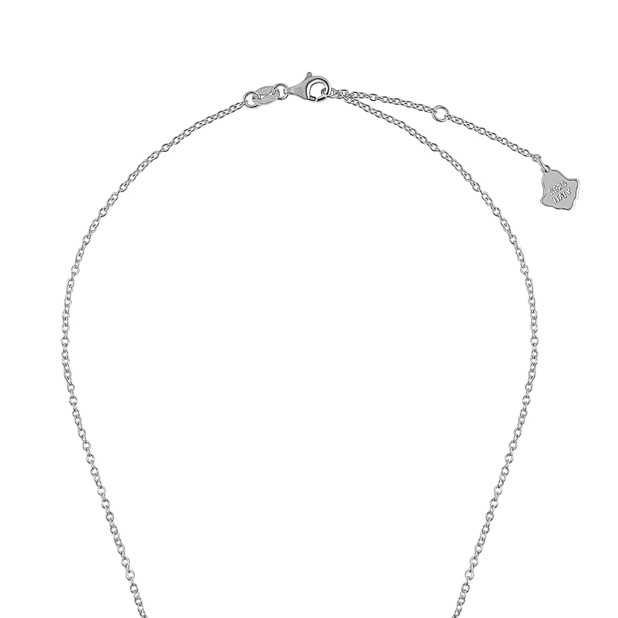Sterling Silver Mother of Pearl Clover Pendent