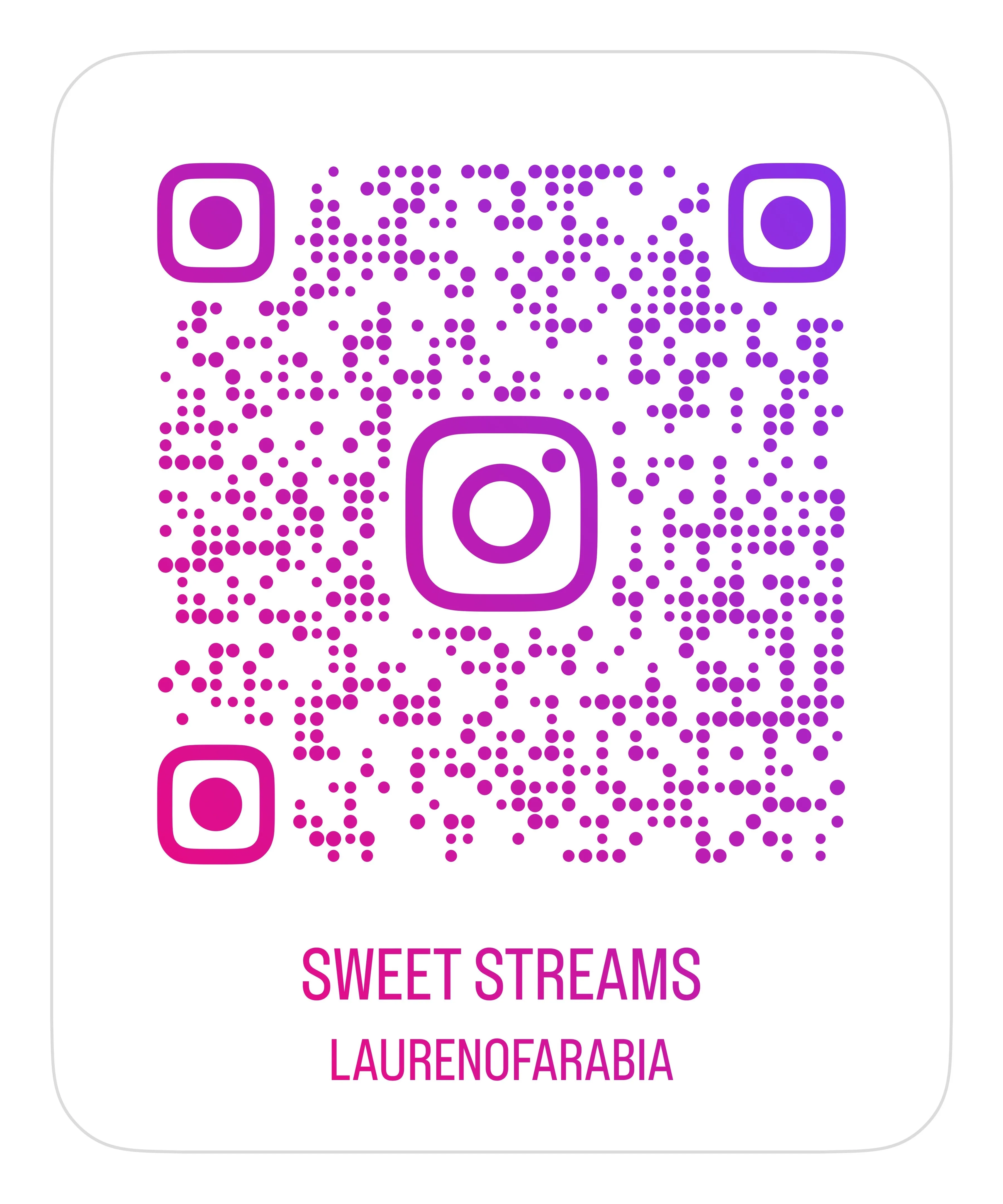 Sweet Streams Immersive Crystal Acrylic Glass