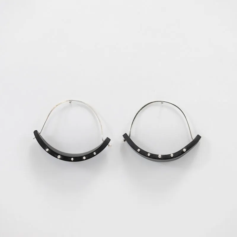 Swoop & Dots Earrings