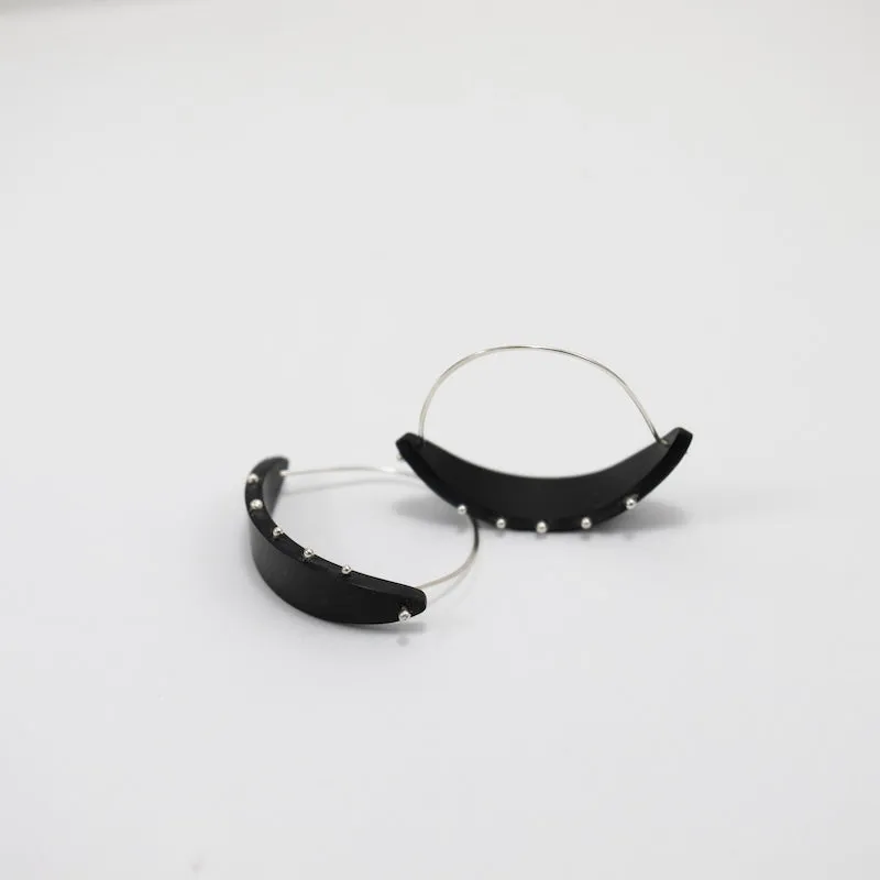 Swoop & Dots Earrings