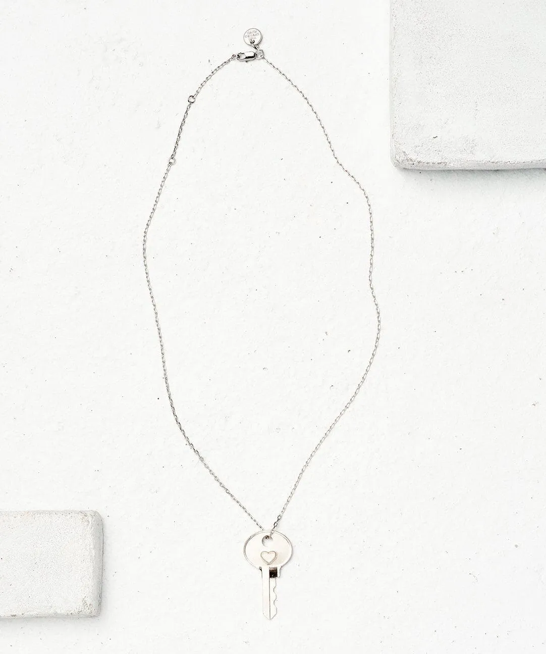 Symbol Dainty Key Necklace