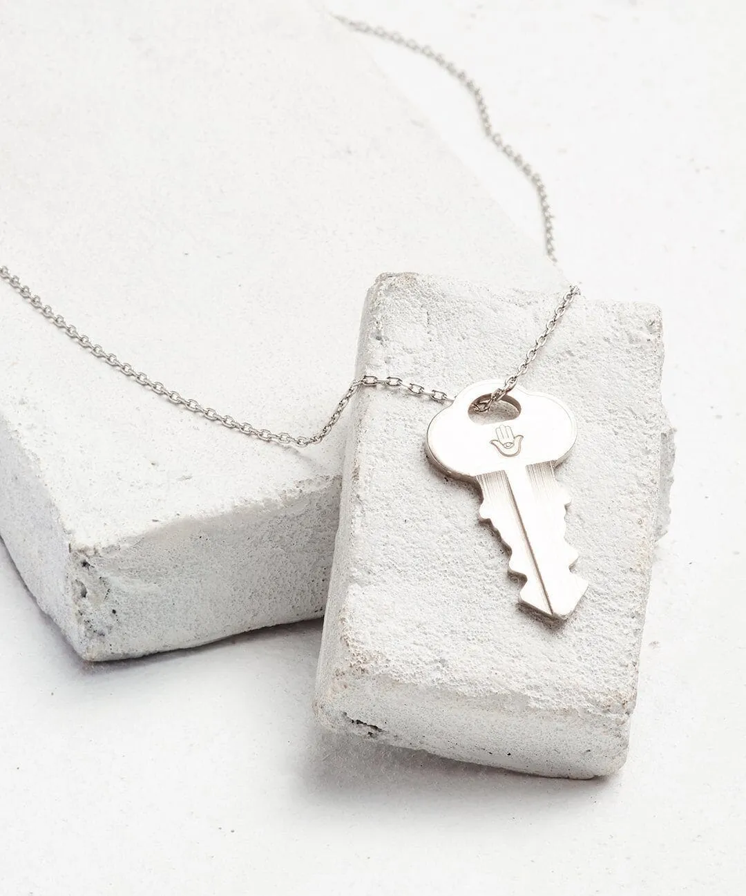 Symbol Dainty Key Necklace