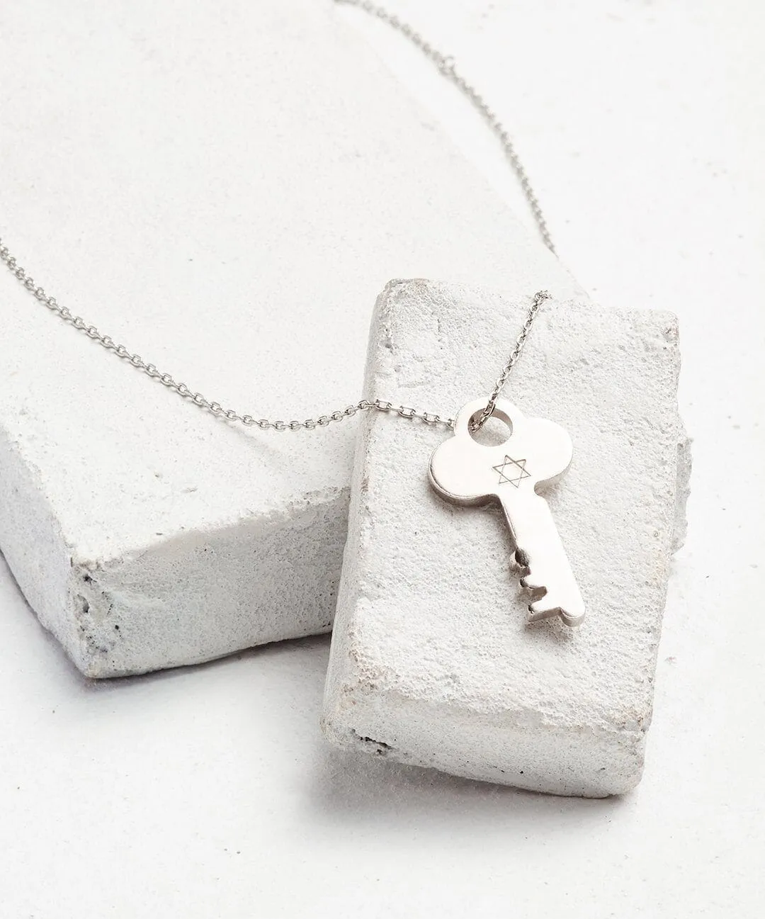 Symbol Dainty Key Necklace