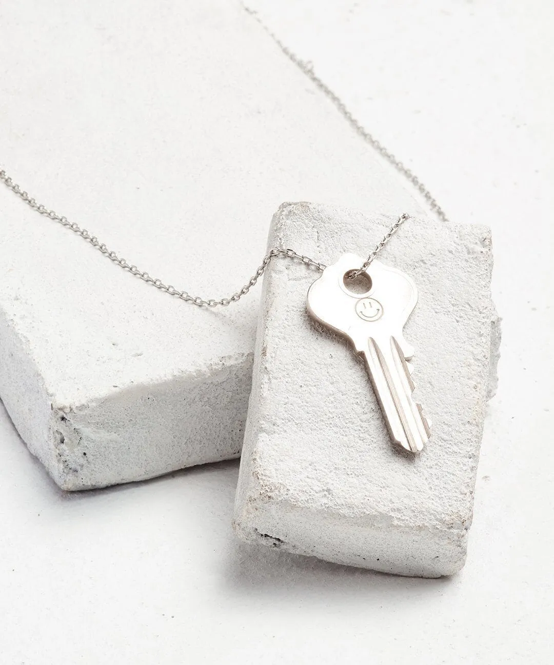 Symbol Dainty Key Necklace