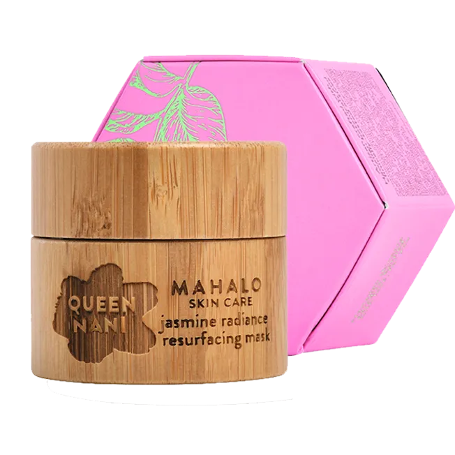 The QUEEN NANI  jasmine radiance resurfacing mask