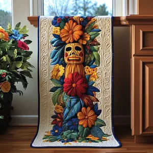 Tiki Treasure Quilted Table Runner NCU0PTT376