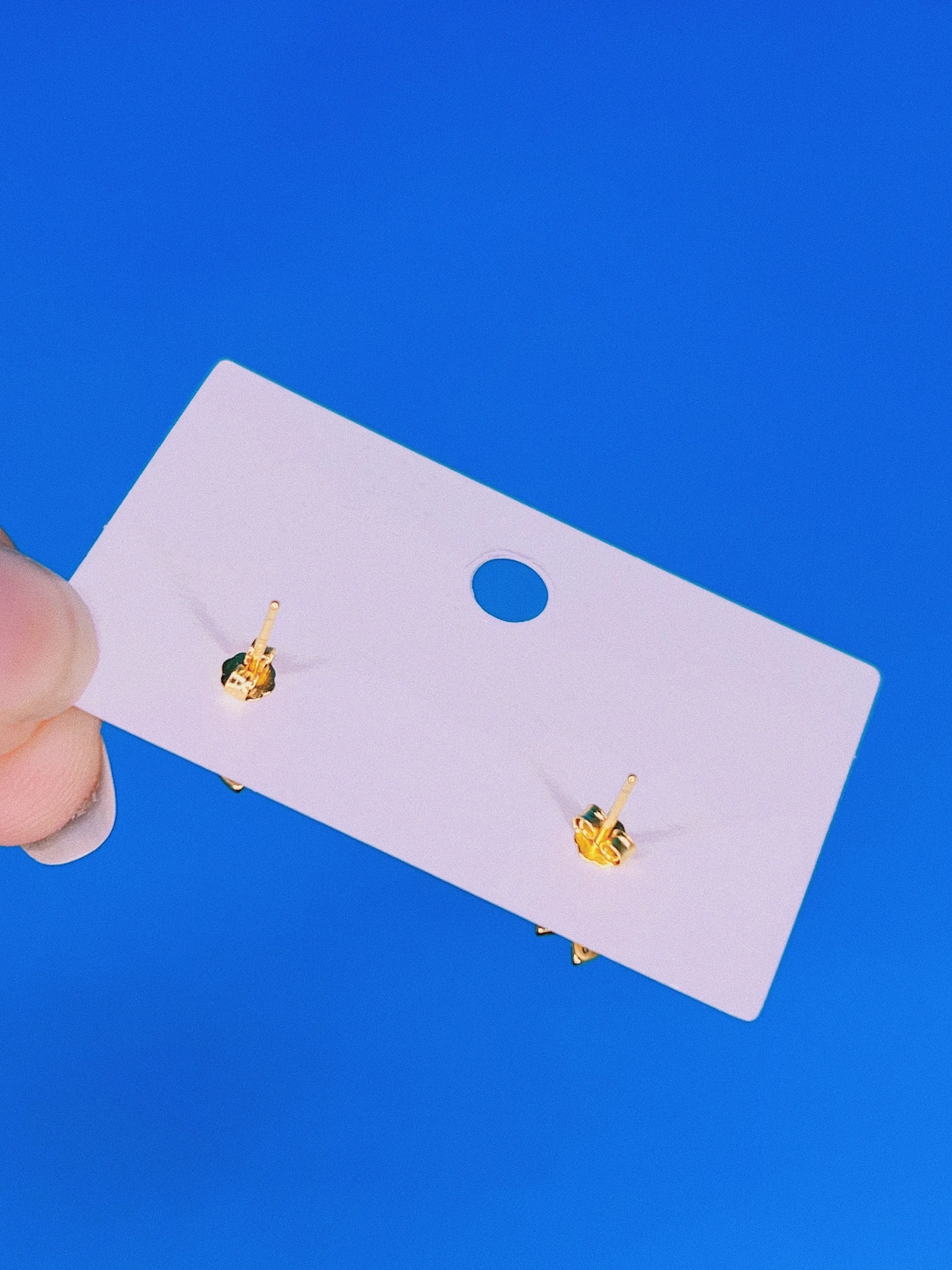 Tiny Butterfly Stud Earrings