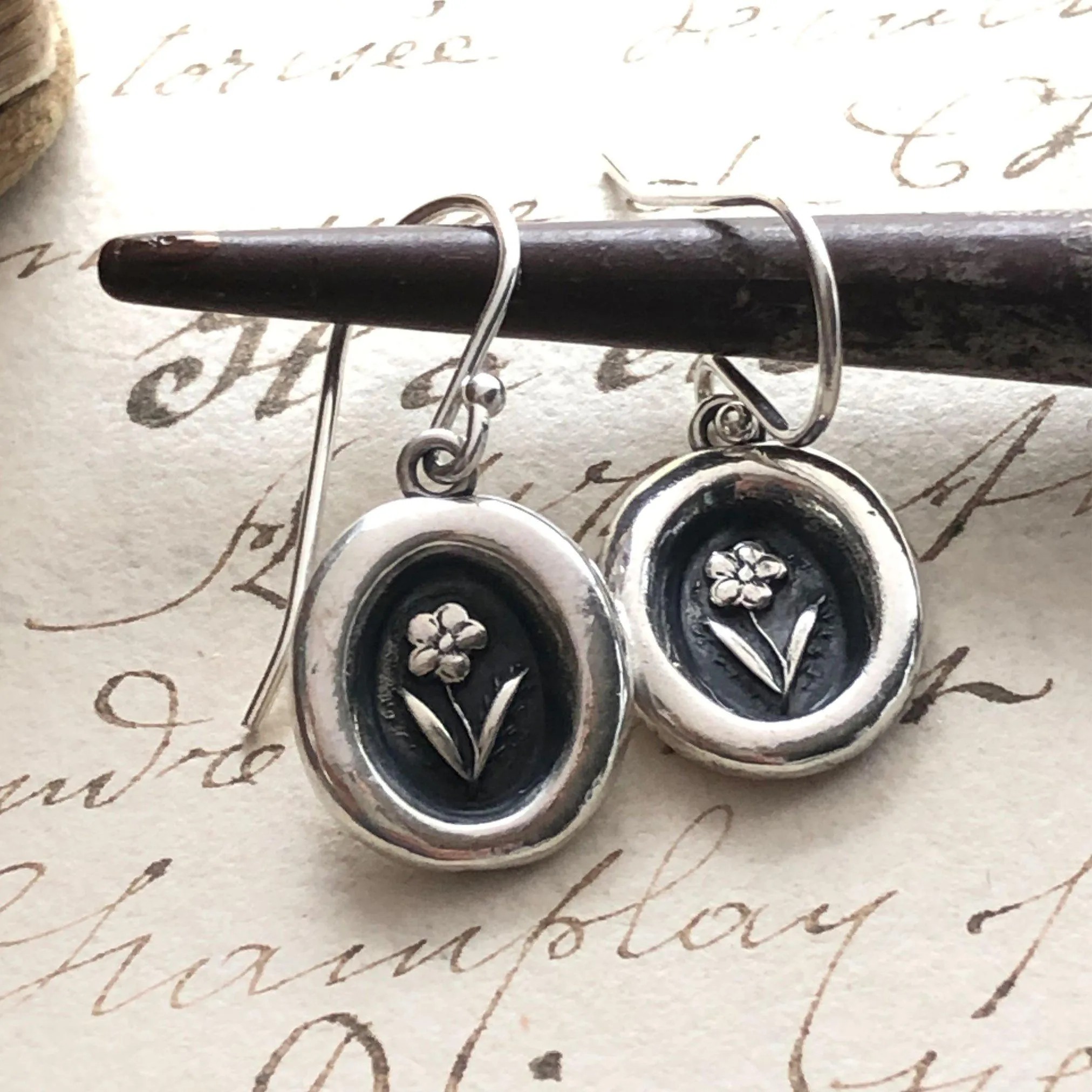 Tiny Flower Earrings