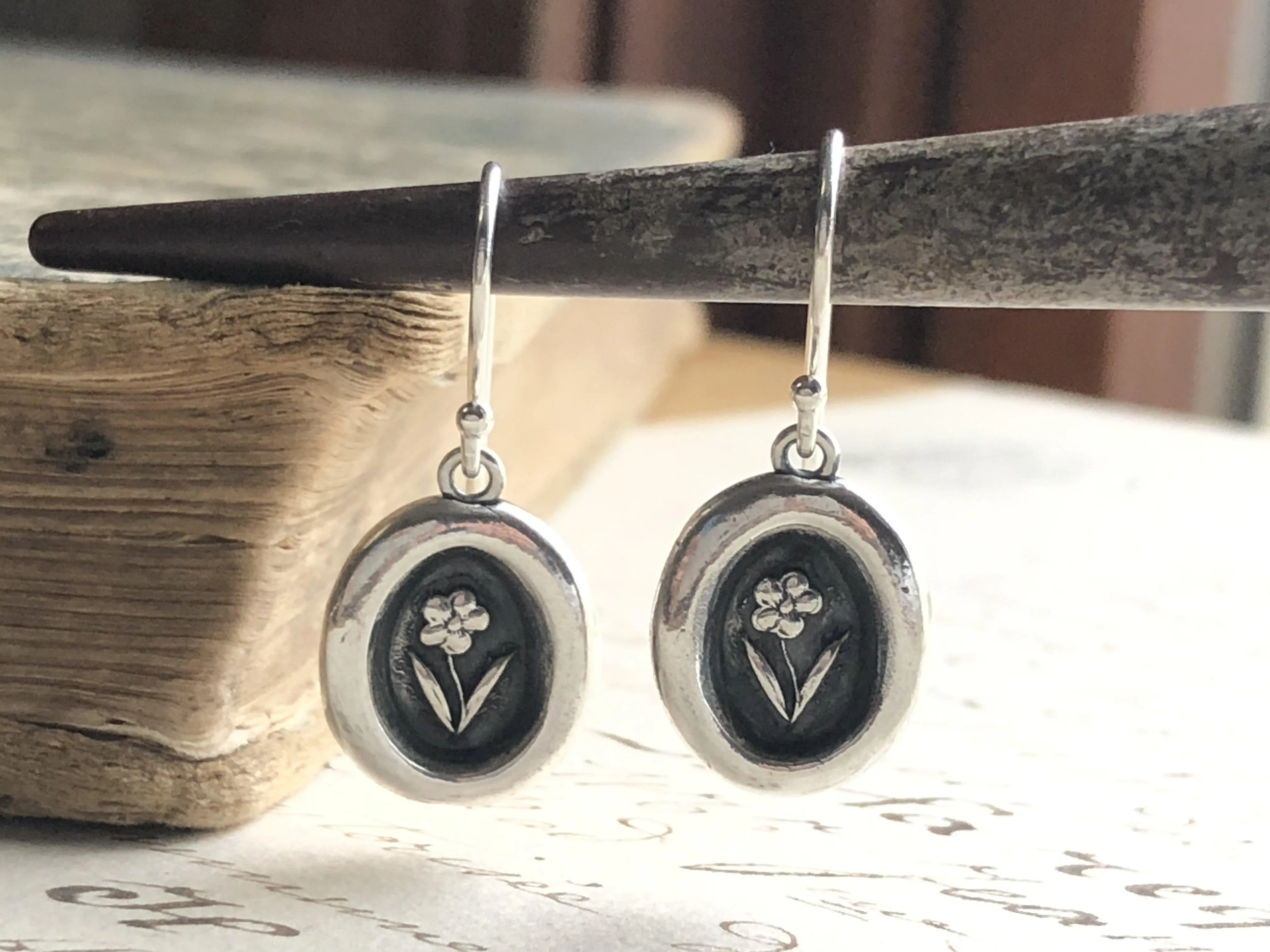 Tiny Flower Earrings