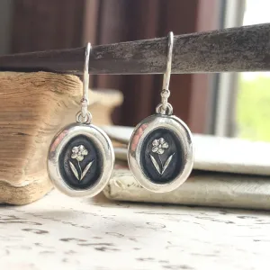 Tiny Flower Earrings