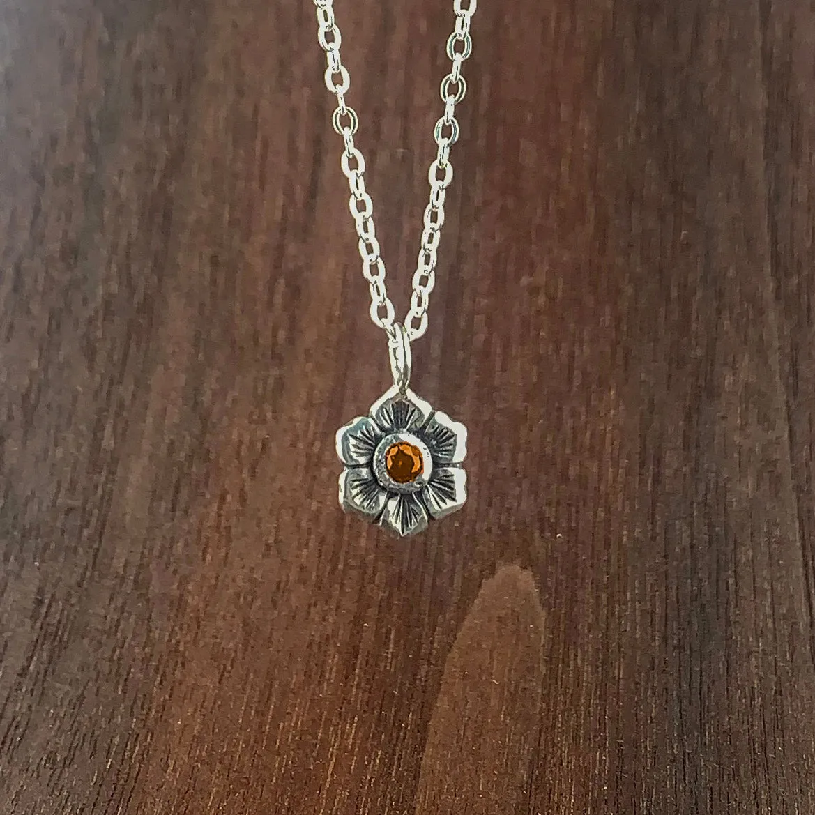 Tiny Flower Necklace