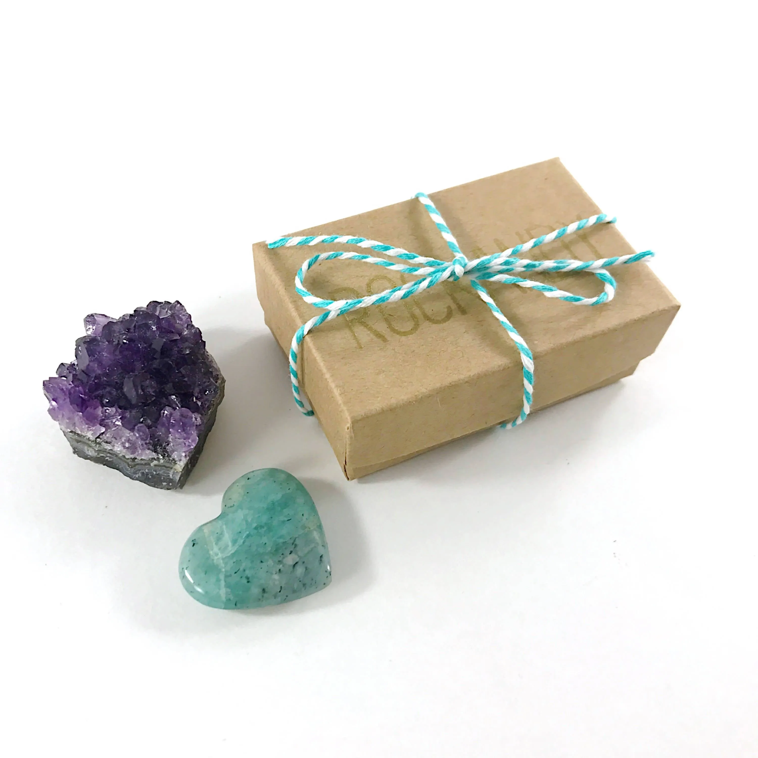 Tiny Gem Moon Necklace