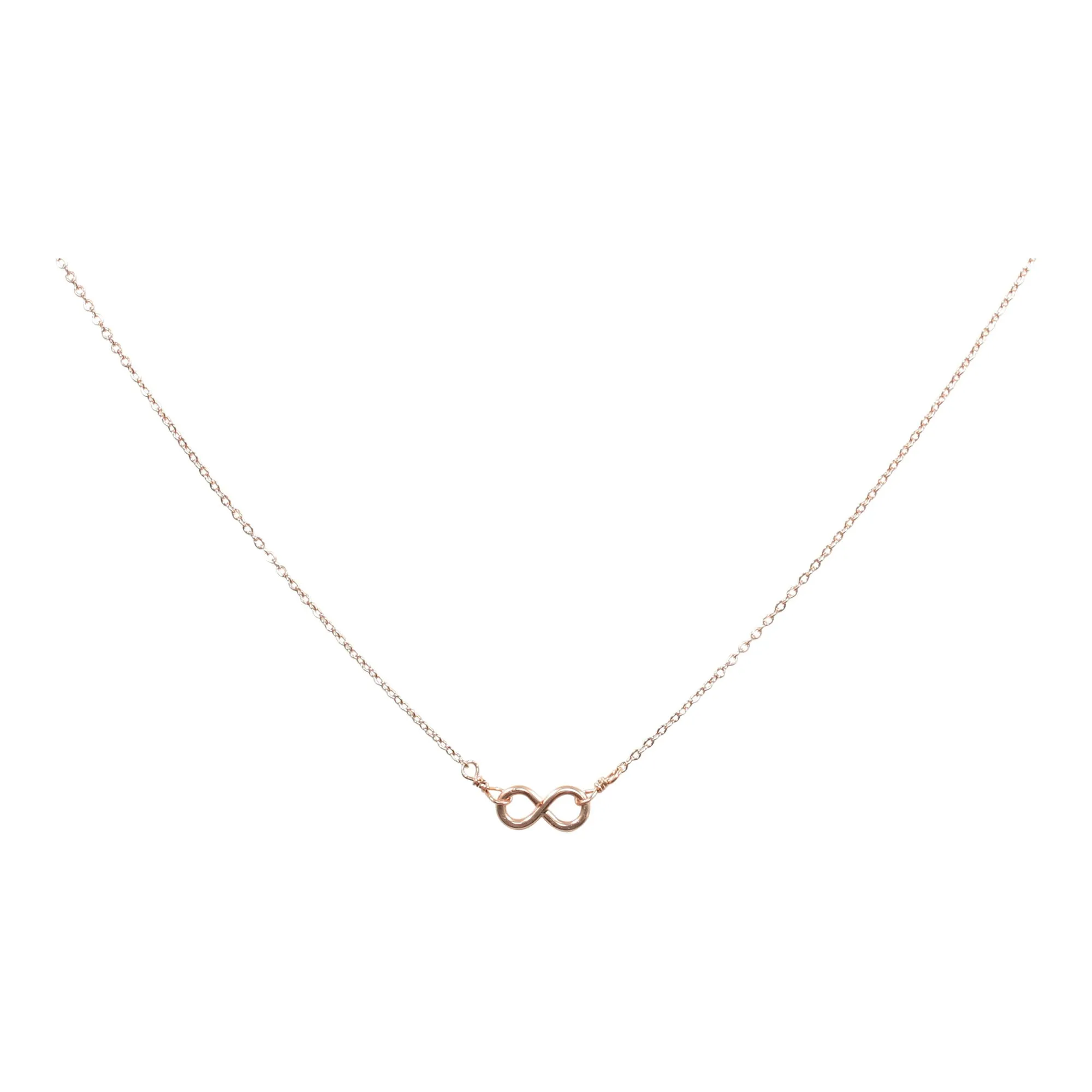 Tiny Infinity Necklace on Thin Chain
