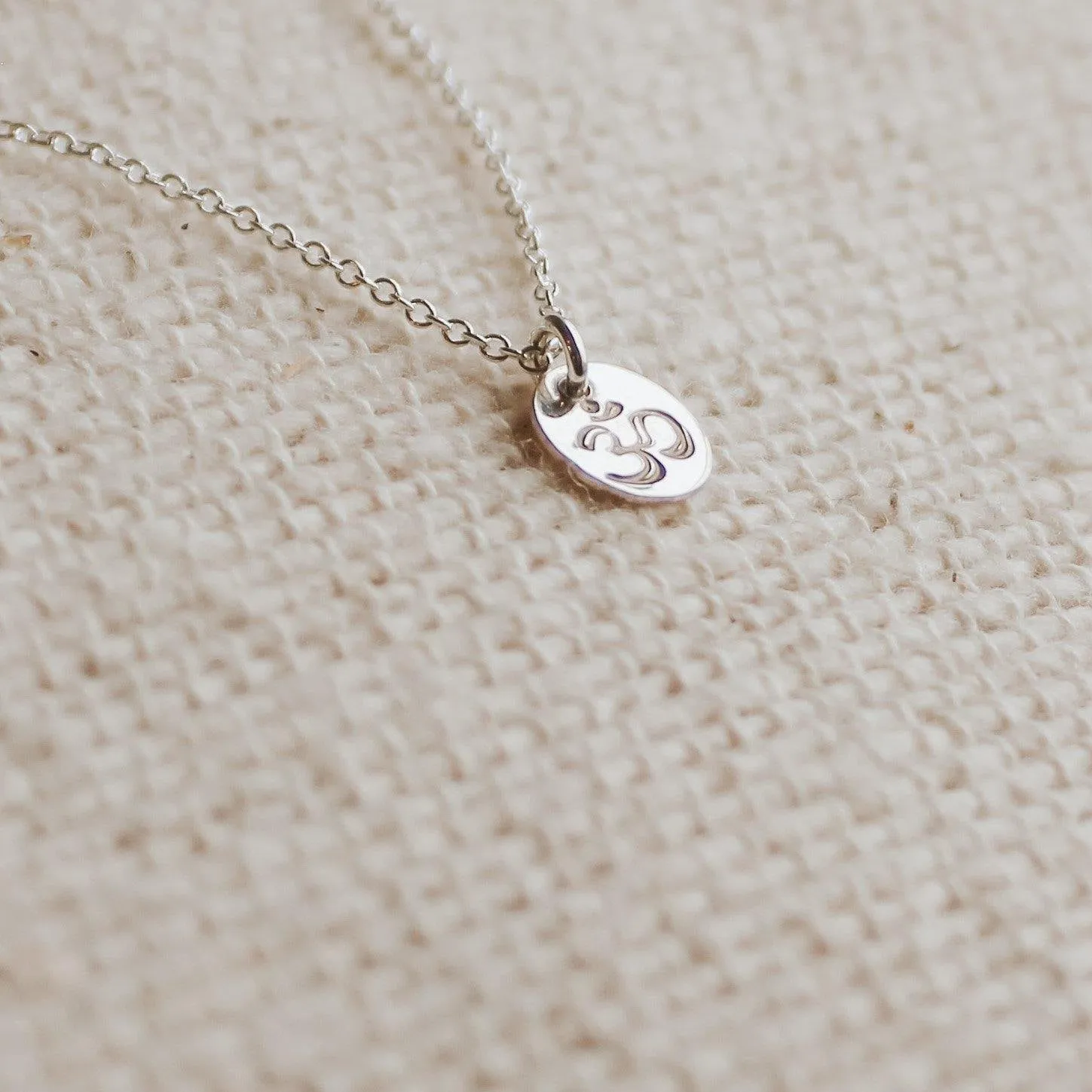 Tiny Om Necklace