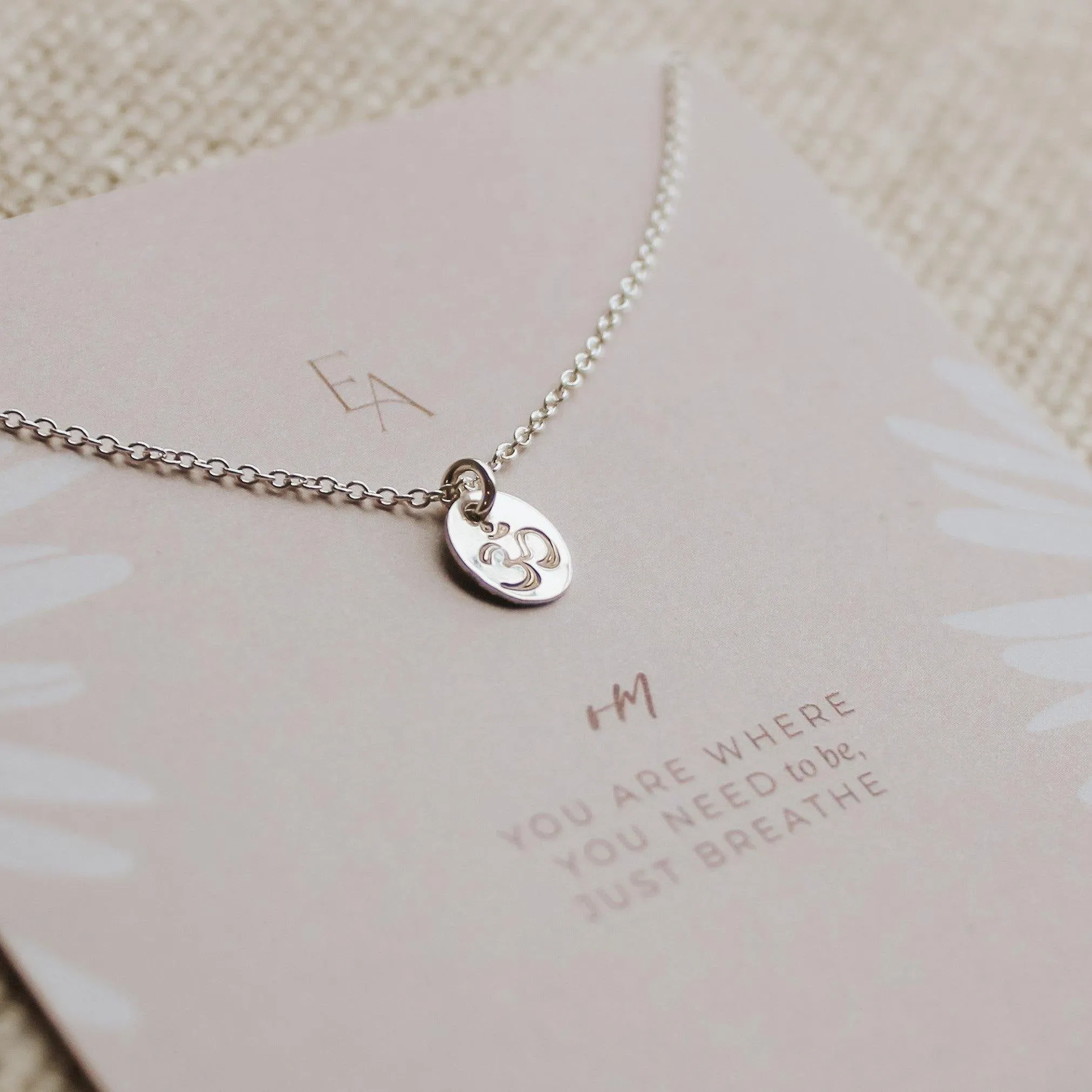 Tiny Om Necklace