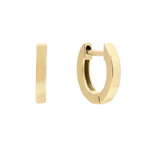 Tiny Ring Huggie Earring