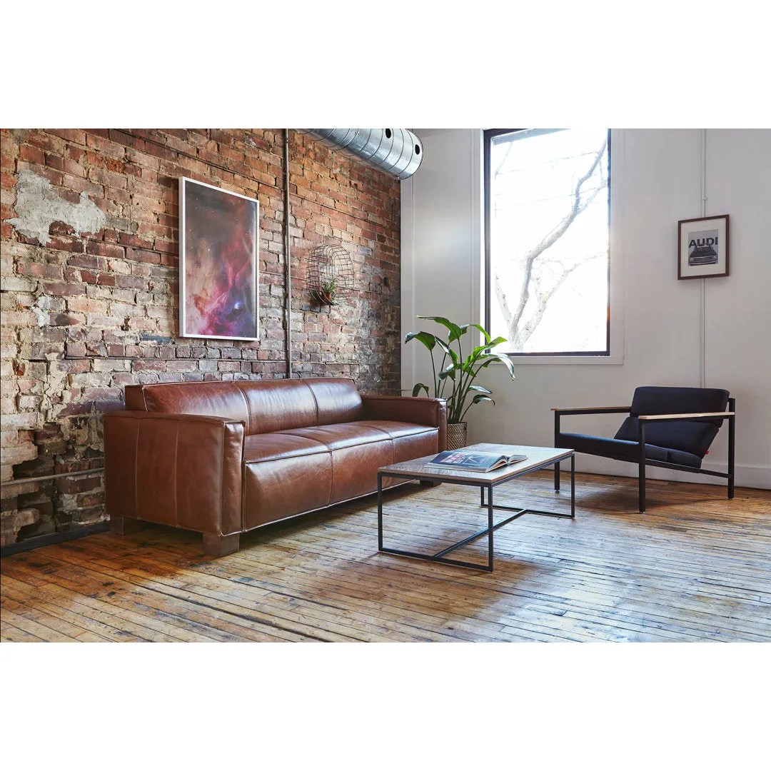 Tobias Coffee Table Rectangle Gus* Modern Color: Walnut