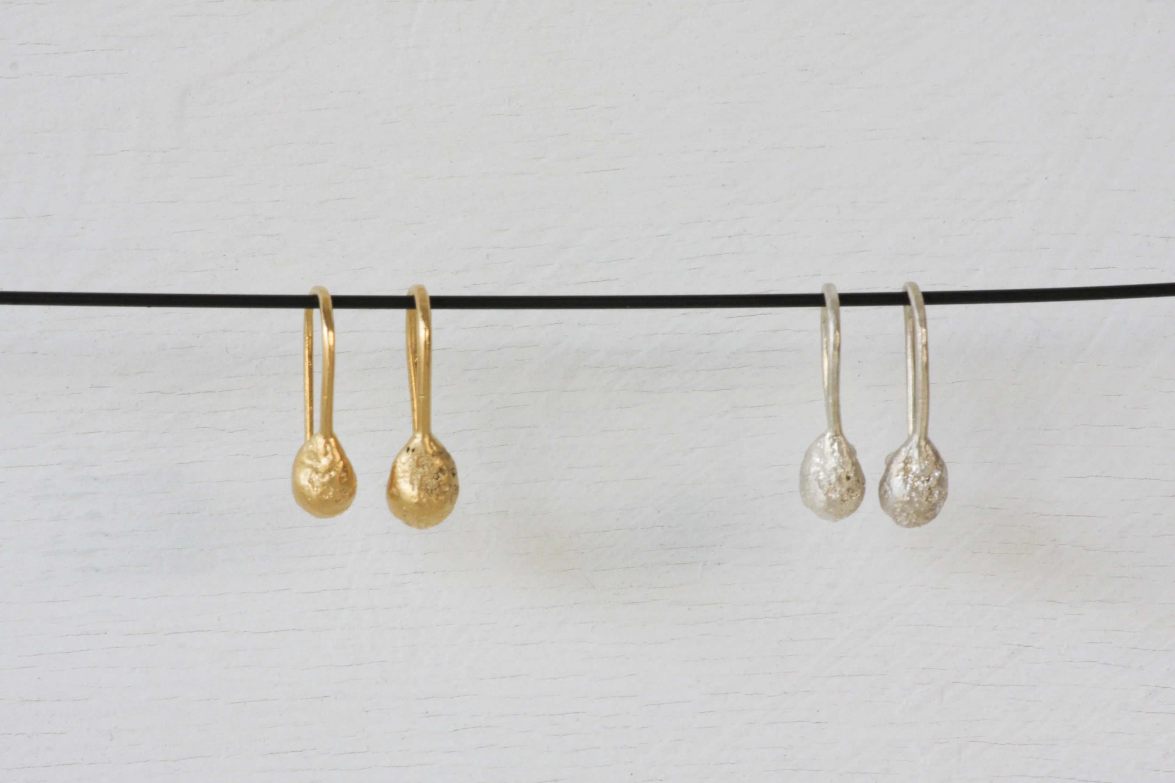 Tree fruit gold dangles