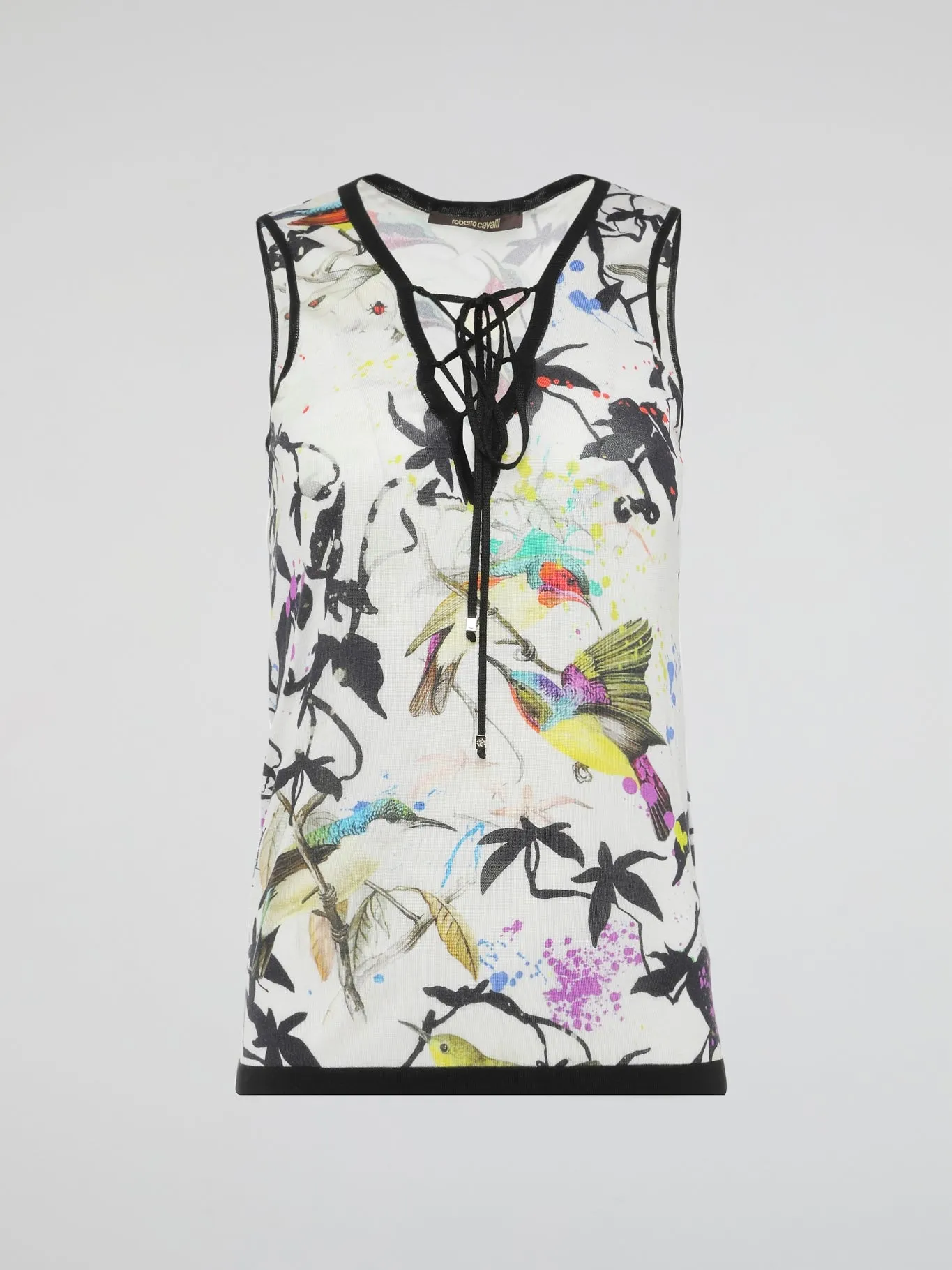 Tropical Print Cardigan