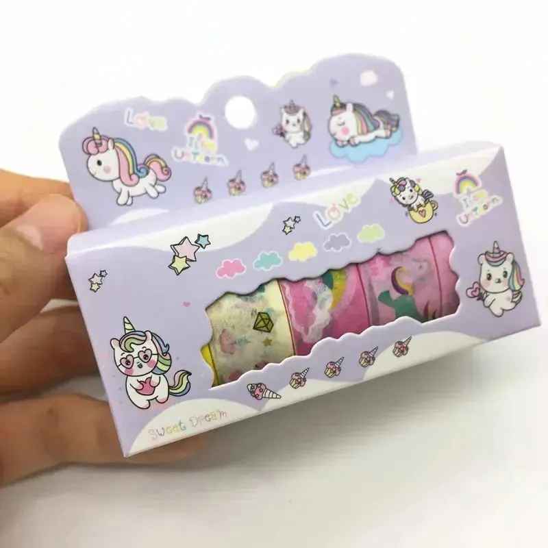 Unicorn Magic Washi Tape (Set of 5)
