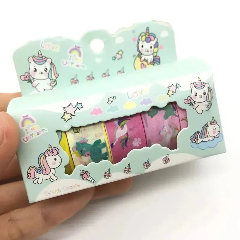 Unicorn Magic Washi Tape (Set of 5)