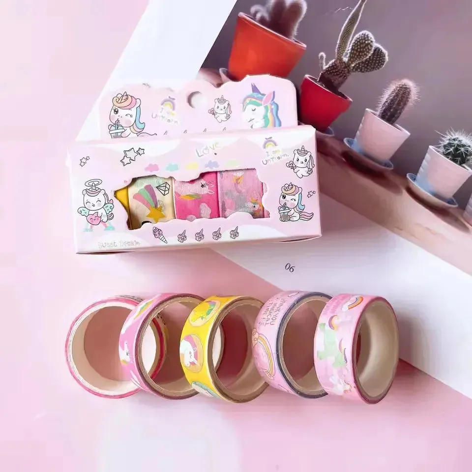 Unicorn Magic Washi Tape (Set of 5)