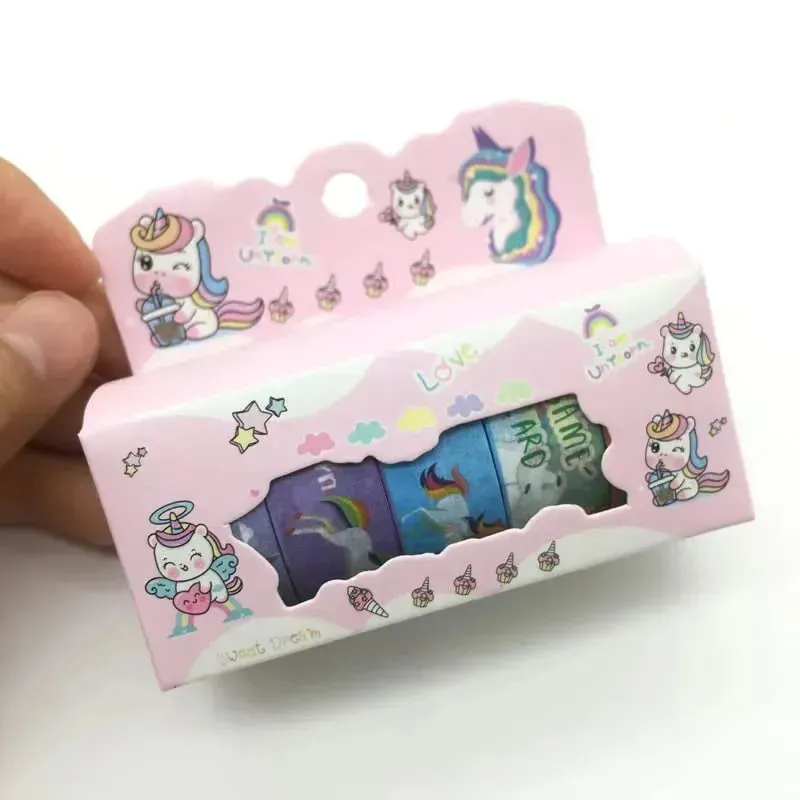 Unicorn Magic Washi Tape (Set of 5)