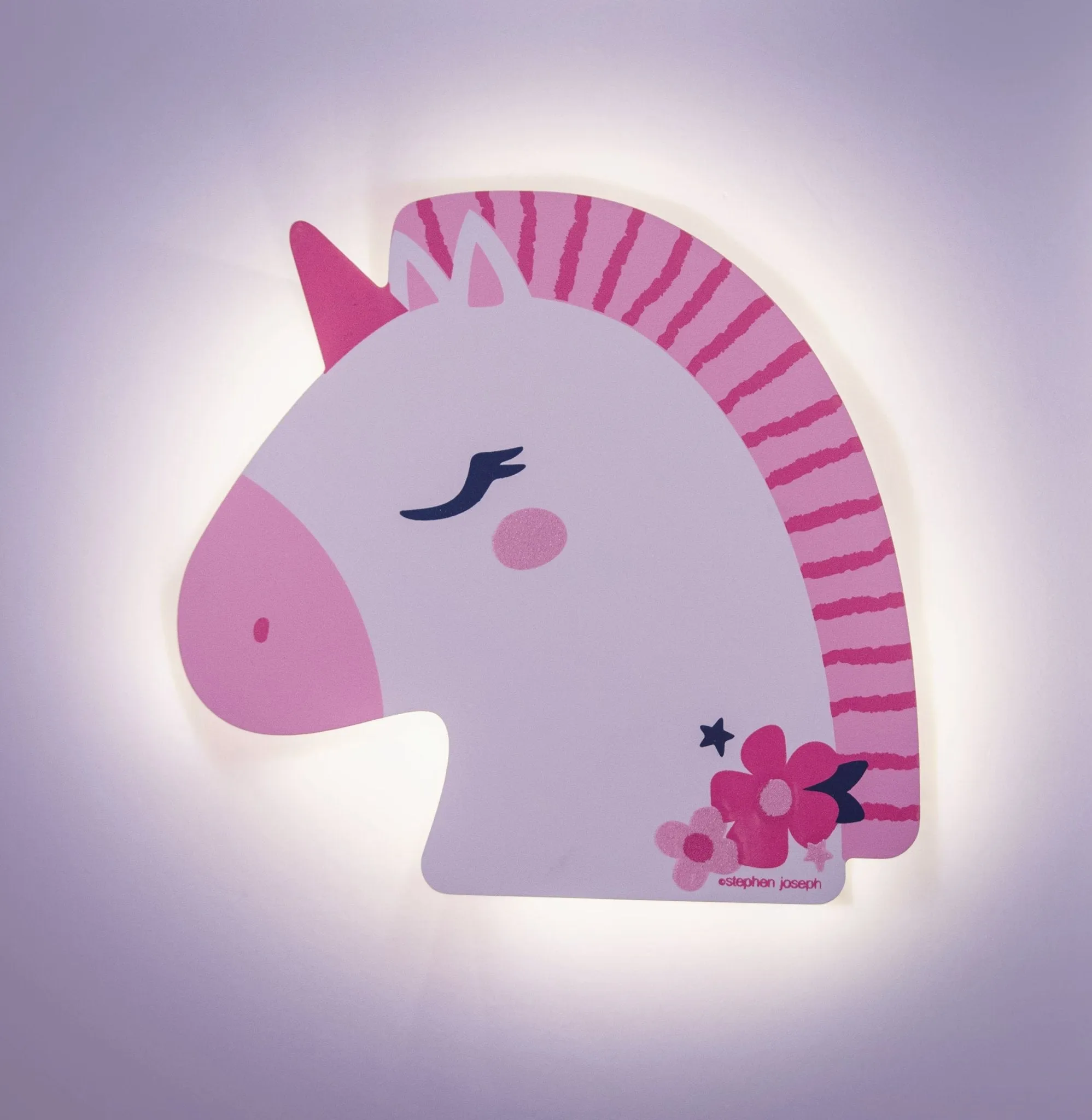 Unicorn Night Light Wall Plaque