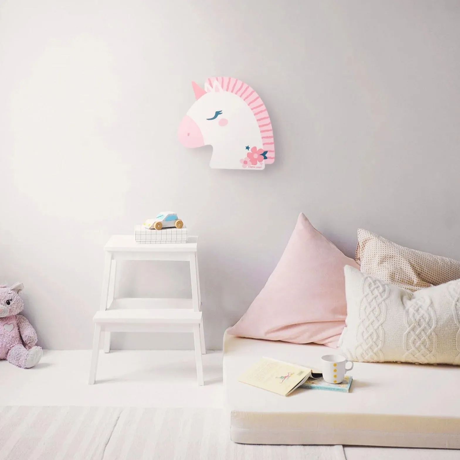 Unicorn Night Light Wall Plaque