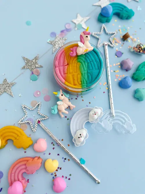 Unicorn (Rainbow Sherbert) KidDough Play Kit