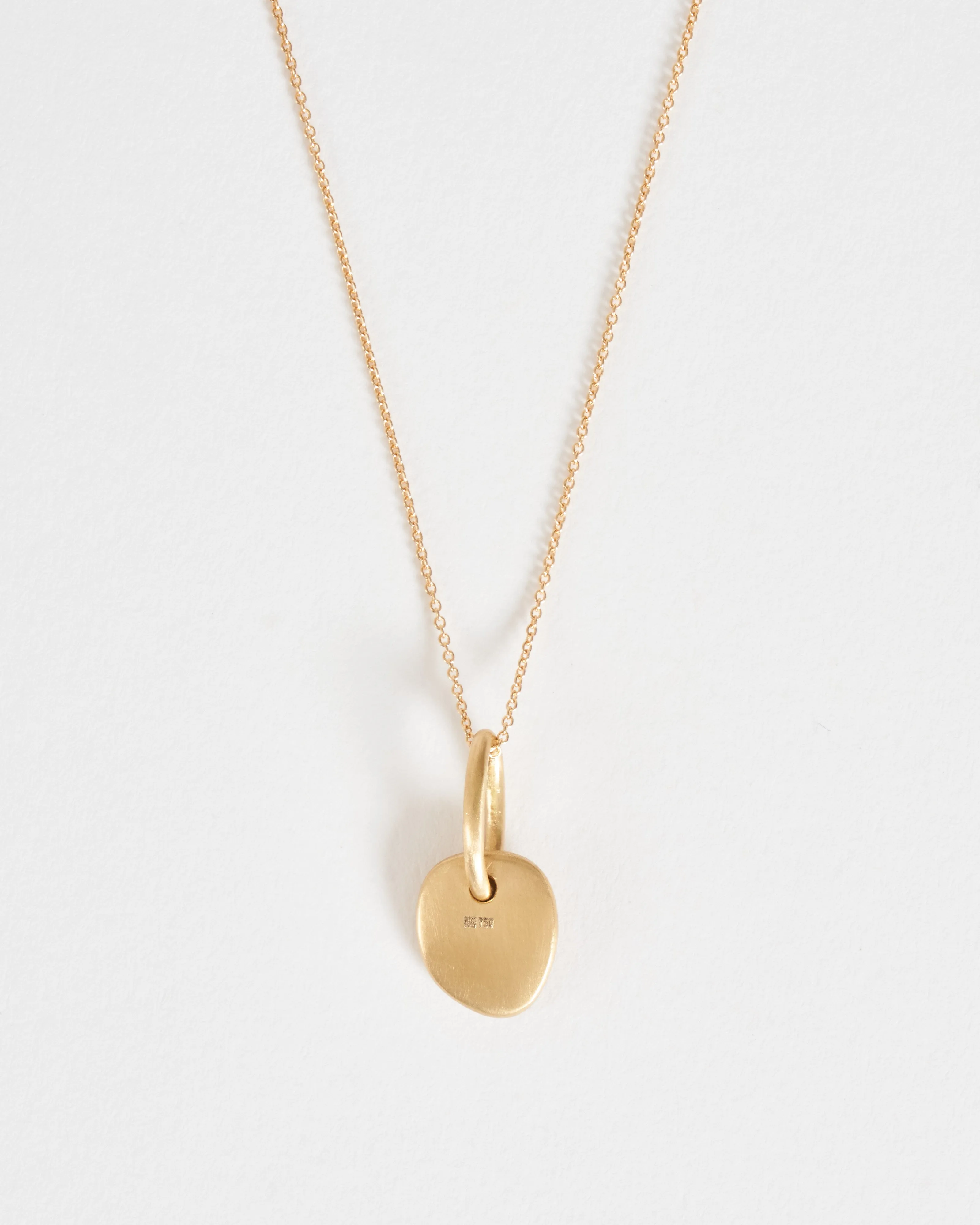 urban winter mini necklace - gold/champagne diamonds