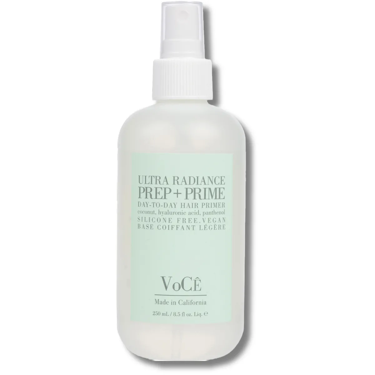 VoCÊ Haircare – Vegan Prep   Prime Blowout Spray | Shine, Style Retention, Heat Protection, Nourishes Hair, Anti-Frizz, Non-Toxic, Cruelty-Free, Vegan Haircare (8.5 oz | 250 ml)