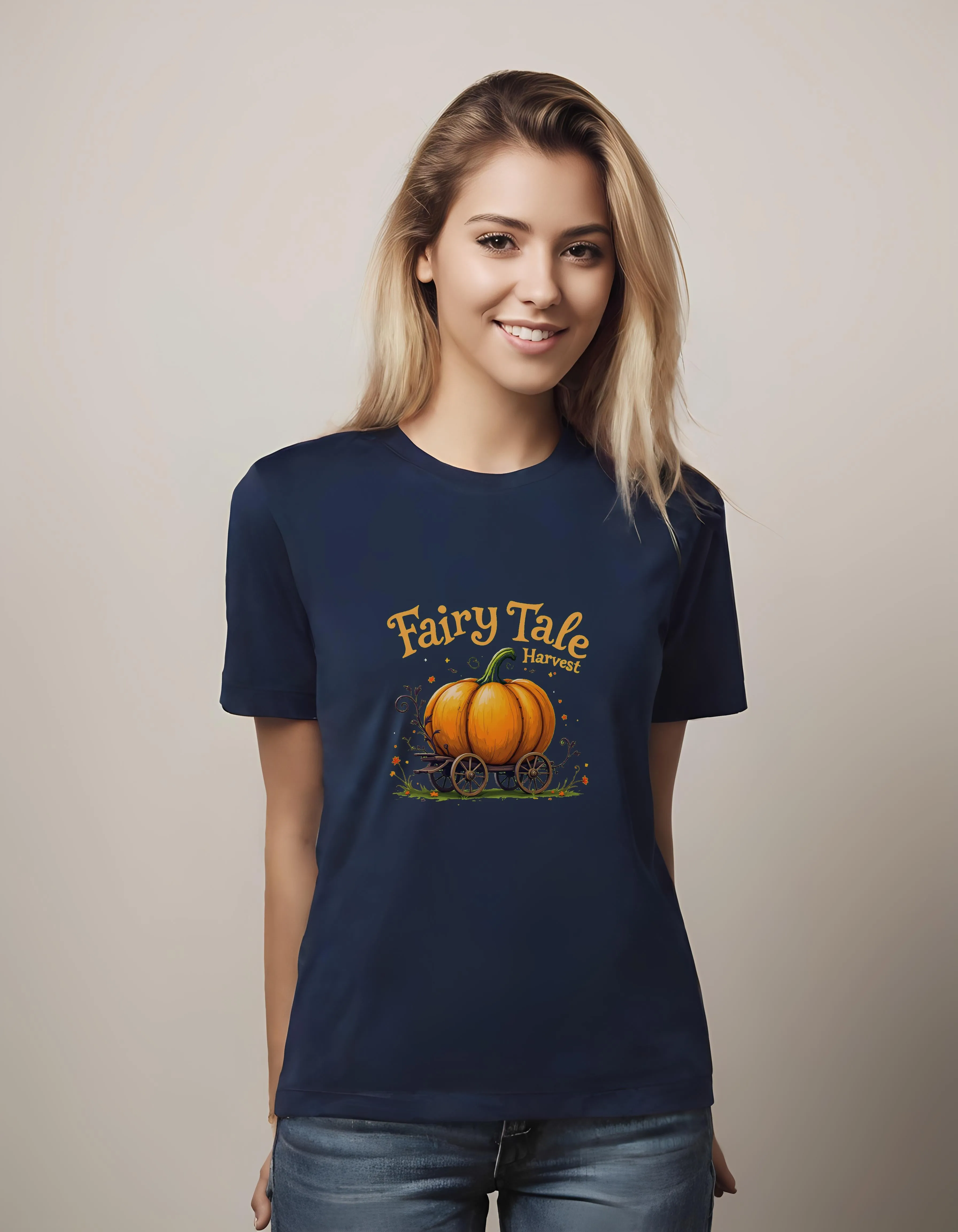Whimsical Pumpkin Carriage Design | Classic T-Shirt (Unisex)
