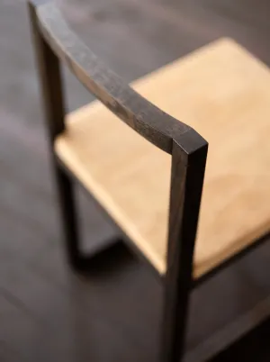 Wood and Cork Chair | Dining or Writing Desk Chair | Porto Chair
