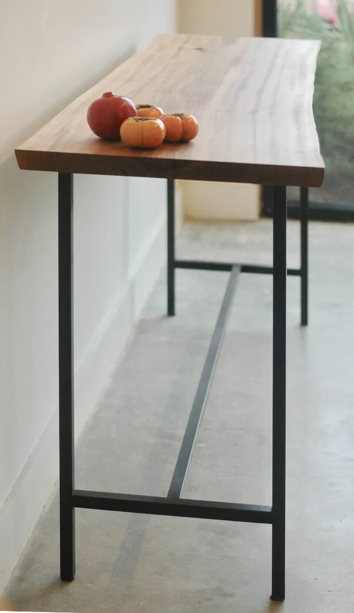 Wood and Metal Console Table | Studio Table