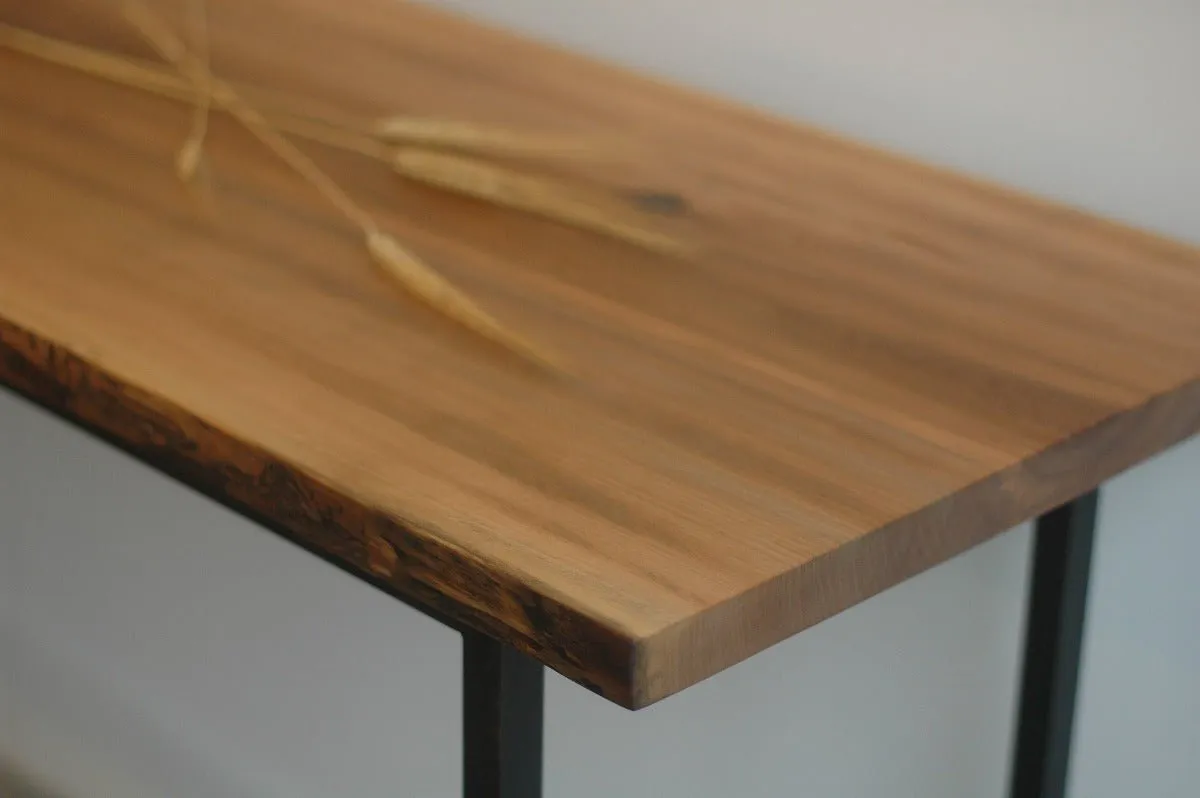 Wood and Metal Console Table | Studio Table