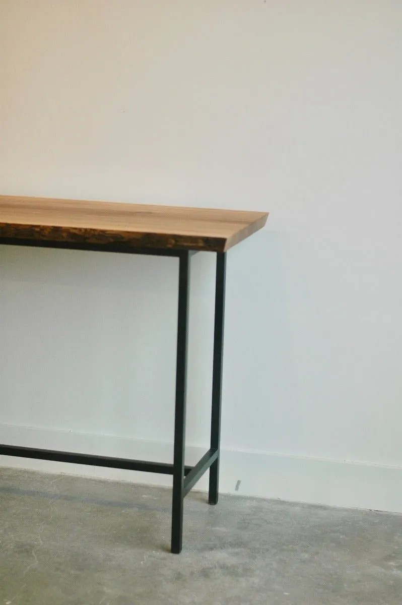 Wood and Metal Console Table | Studio Table