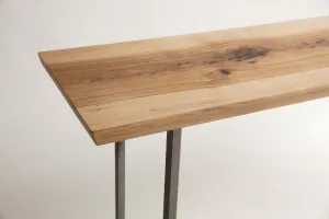 Wood and Metal Console Table | Studio Table