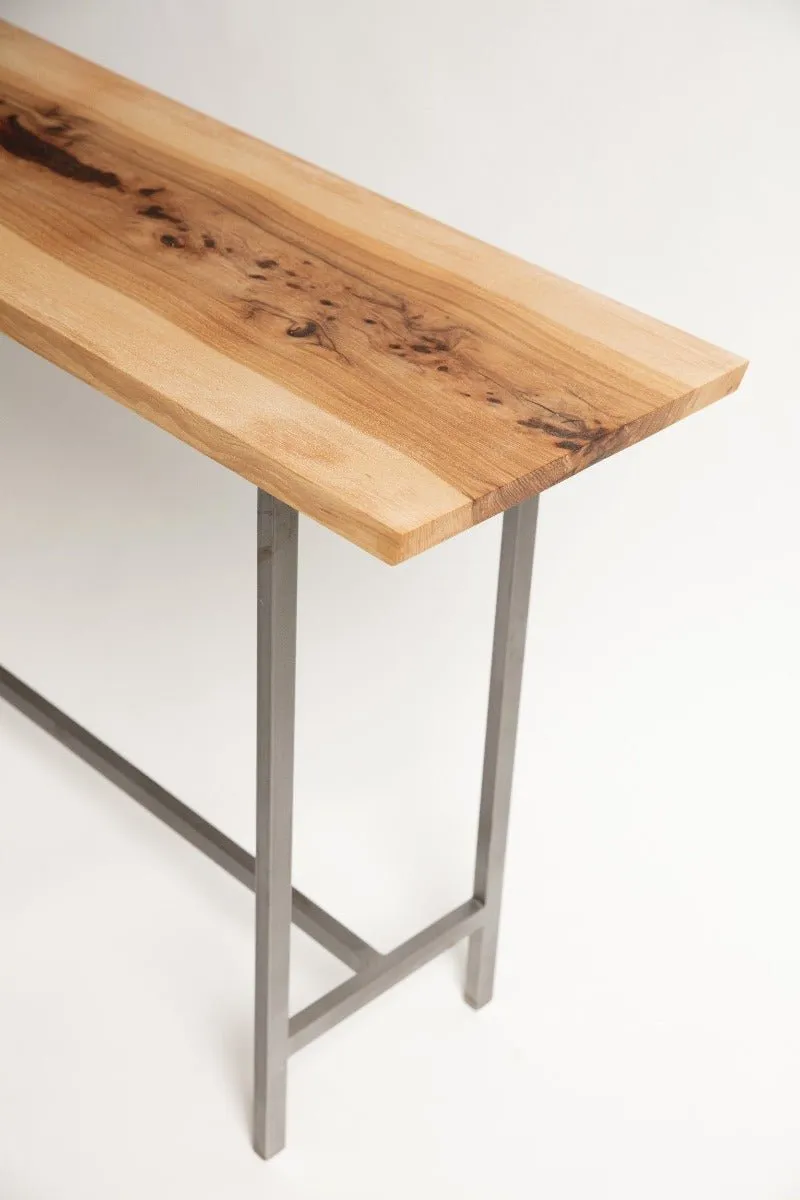 Wood and Metal Console Table | Studio Table