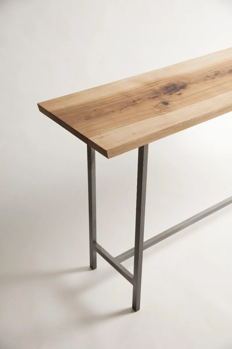 Wood and Metal Console Table | Studio Table