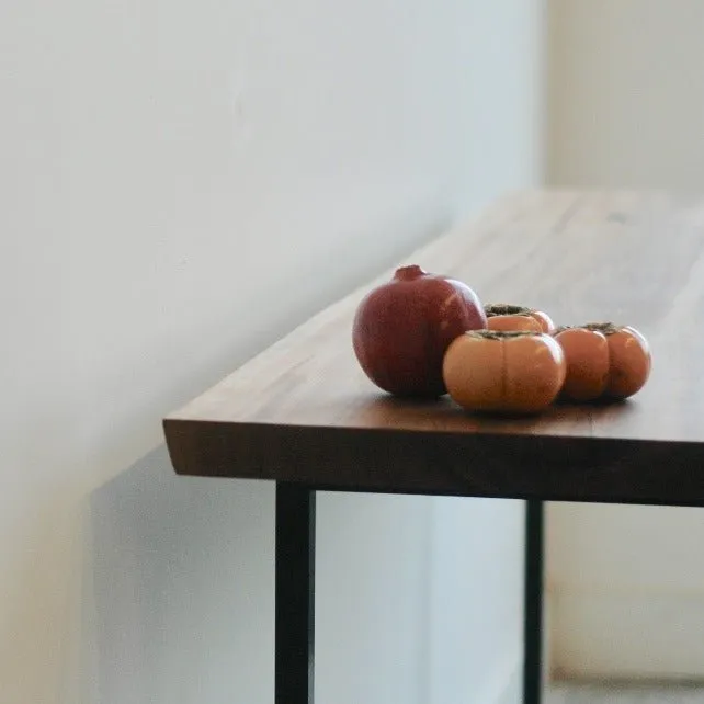 Wood and Metal Console Table | Studio Table