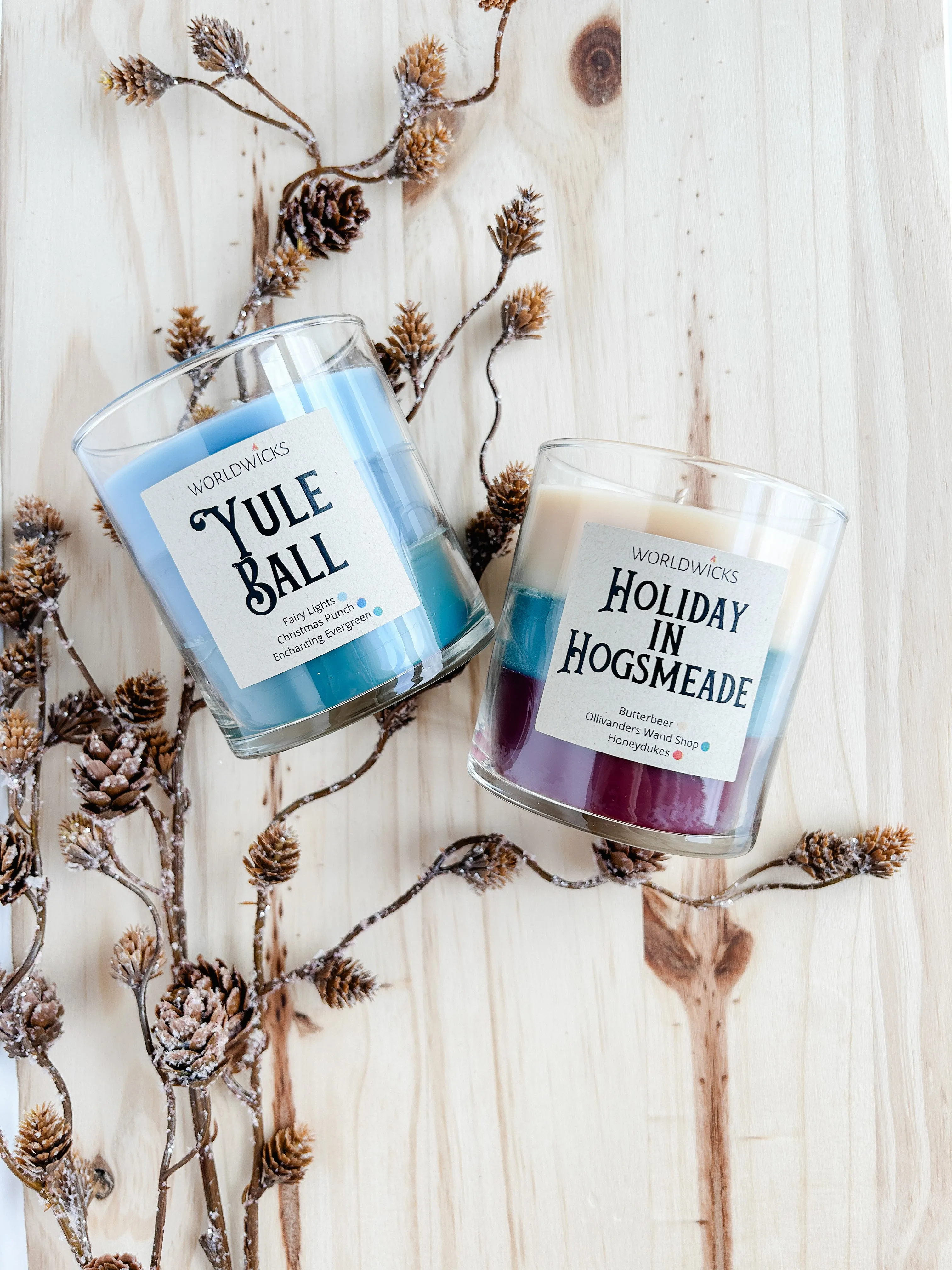 Yule Ball Harry Potter Inspired Candle